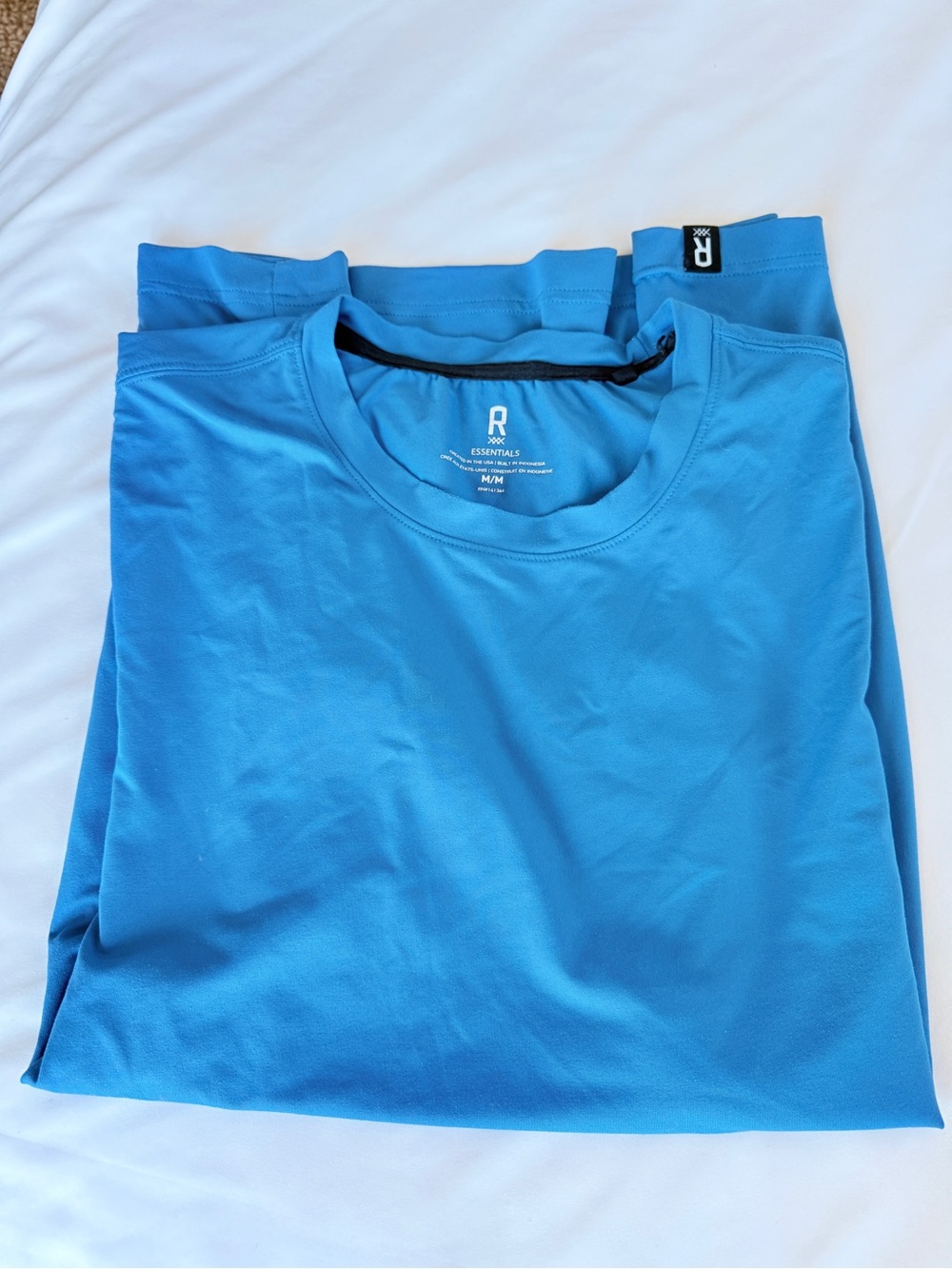 Bundle 3  Men’s Short-Sleeve Crew Neck Shirt - vuori and Rhône M Blue